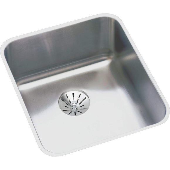 Elkay ELUHAD131650PD Lustertone Stainless Steel Single Bowl Undermount ADA Sink