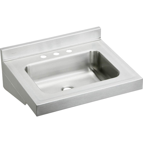 Elkay ELV22193 Stainless Steel Wall Hung Bathroom Sink