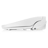 Brondell EM417-RW Swash Select Sidearm Bidet Seat with Warm Air Dryer, Rounded, White