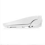 Brondell Swash Select EM617 Electronic Bidet Seat for Elongated Toilets in White with Warm Air Dryer