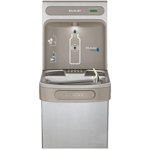 Elkay EZH2O Filling Station, Single ADA Water Cooler, Non-Filtered 8 GPH Stainless Steel
