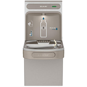 Elkay EZSDWSLK EZH2O Filling Station, Single ADA Water Cooler, Non-Refrigerated Light Gray