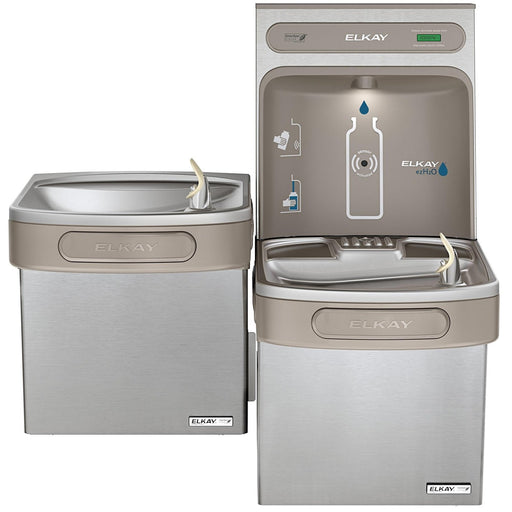 Elkay EZSTLG8WSSK EZH2O Filling Station and Versatile Bi-Level Water Cooler, High Efficiency 8 GPH