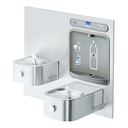 Elkay EZWS-EDFP217K EZH2O Filling Station and Integral Soft Sides Fountain, Non-Refrigerated