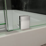 DreamLine SHDR-4139720-04 Elegance 39-41"W x 72"H Frameless Pivot Shower Door in Brushed Nickel - Bath4All
