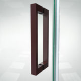 DreamLine SHDR-4325060-06 Elegance-LS 29 1/4 - 31 1/4"W x 72"H Frameless Pivot Shower Door in Oil Rubbed Bronze