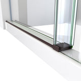DreamLine TD61600620VDX06 Enigma-X 55-59"W x 62"H Clear Sliding Tub Door in Oil Rubbed Bronze