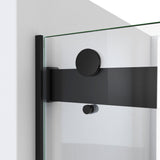 DreamLine TDES60W600XXX09 Essence 56-60" W x 60" H Frameless Bypass Tub Door in Satin Black