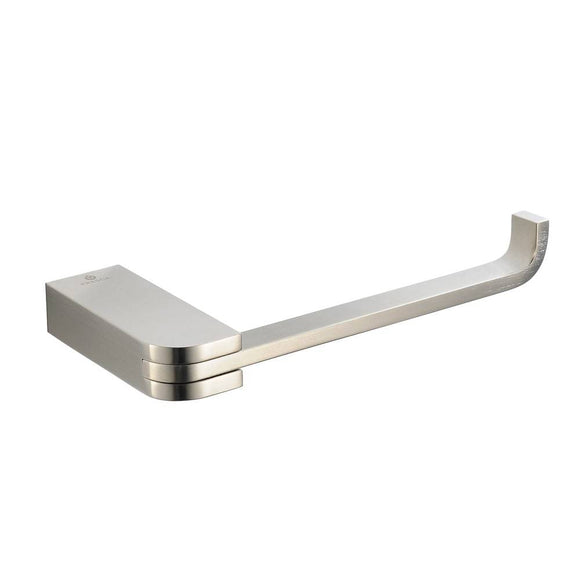 Fresca FAC1329BN Solido Toilet Paper Holder - Brushed Nickel - Brushed Nickel, Ground Shipping