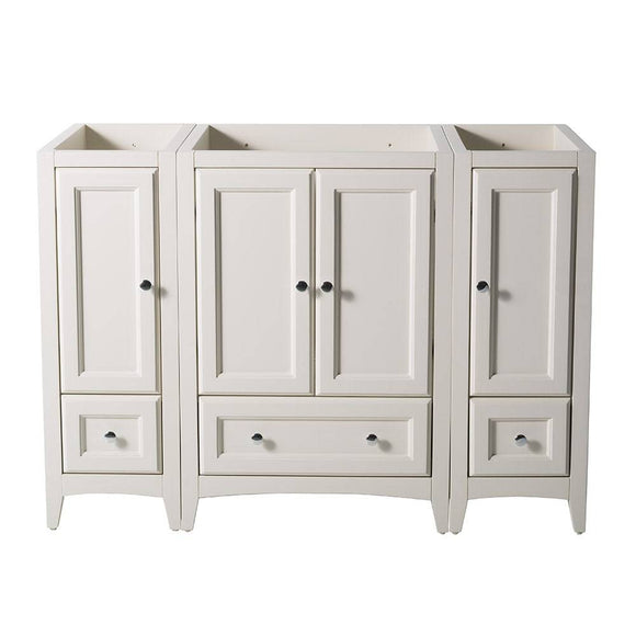 Fresca FCB20-122412AW Oxford 48" Antique White Traditional Bathroom Cabinets