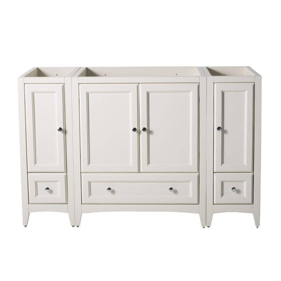 Fresca FCB20-123012AW Oxford 54" Antique White Traditional Bathroom Cabinets