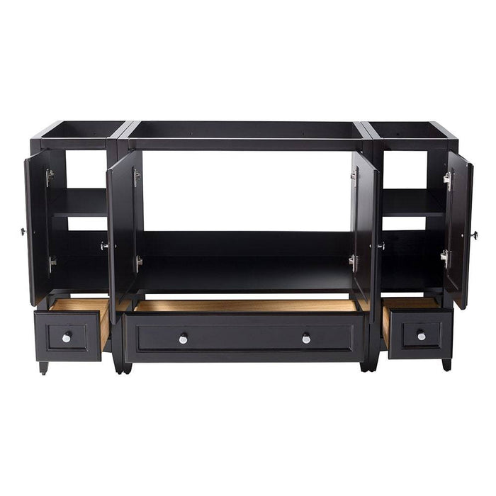 Fresca FCB20-123612ES Oxford 60" Espresso Traditional Bathroom Cabinets