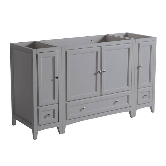 Fresca FCB20-123612GR Oxford 60" Gray Traditional Bathroom Cabinets
