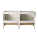 Fresca FCB20-3030AW Oxford 59" Antique White Traditional Double Sink Bathroom Cabinets