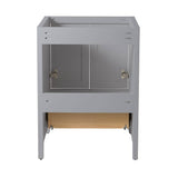 Fresca FCB2024GR Oxford 24" Gray Traditional Bathroom Cabinet