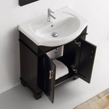 Fresca FCB2303BL-I Hartford 30" Black Traditional Bathroom Vanity