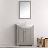 Fresca FCB2303GR-I Hartford 30" Gray Traditional Bathroom Vanity