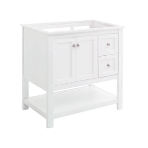 Fresca FCB2336WH Manchester 36" White Traditional Bathroom Cabinet