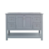 Fresca FCB2348GR Manchester 48" Gray Traditional Bathroom Cabinet