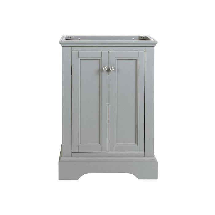 Fresca FCB2424GRV Windsor 24" Gray Textured Traditional Bathroom Cabinet