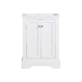 Fresca FCB2424WHM Windsor 24" Matte White Traditional Bathroom Cabinet
