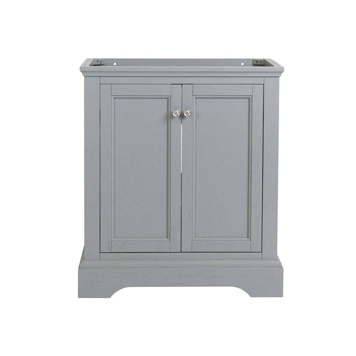 Fresca FCB2430GRV Windsor 30" Gray Textured Traditional Bathroom Cabinet
