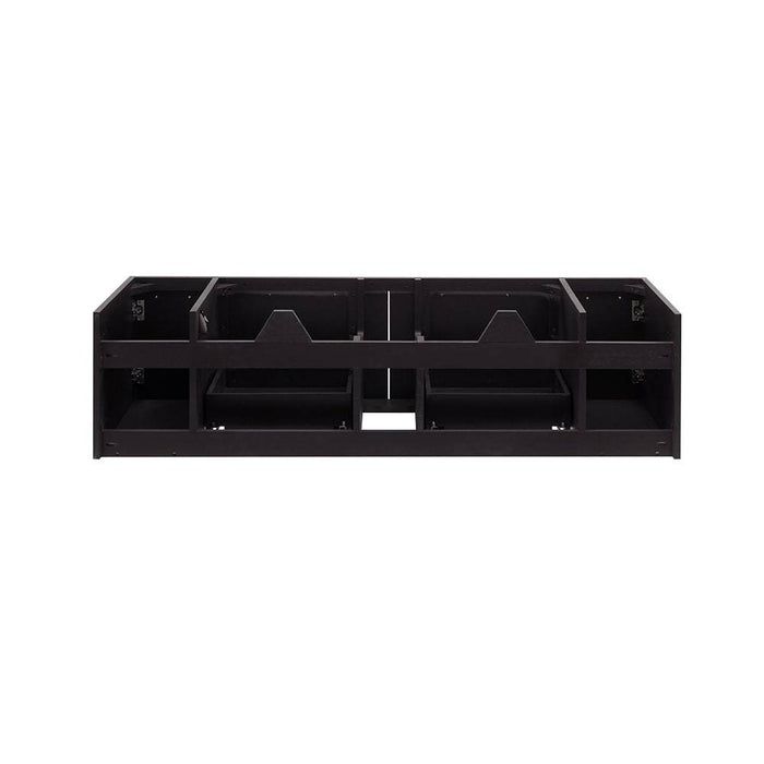 Fresca FCB6160ES-UNS Lucera 60" Espresso Wall Hung Single Undermount Sink Modern Bathroom Cabinet