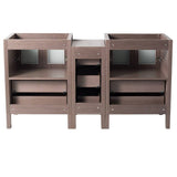 Fresca FCB62-241224GO Torino 60" Gray Oak Modern Bathroom Cabinets