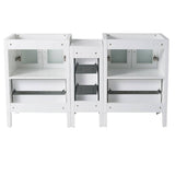 Fresca FCB62-241224WH Torino 60" White Modern Bathroom Cabinets