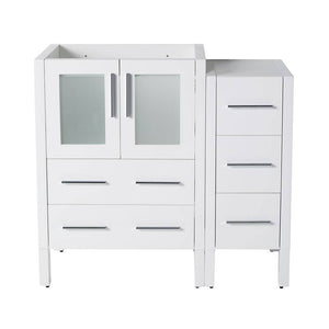 Fresca FCB62-2412WH Torino 36" White Modern Bathroom Cabinets