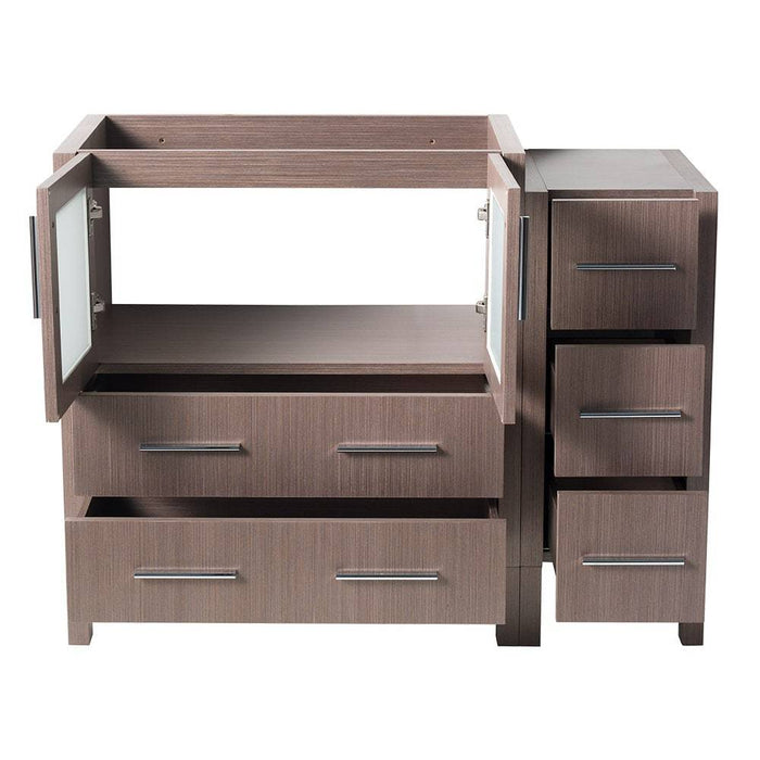 Fresca FCB62-3012GO Torino 42" Gray Oak Modern Bathroom Cabinet