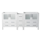 Fresca FCB62-361236WH Torino 83" White Modern Bathroom Cabinet