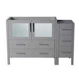 Fresca FCB62-3612GR Torino 48" Gray Modern Bathroom Cabinets