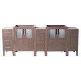 Fresca FCB62-72GO Torino 72" Gray Oak Modern Bathroom Cabinets