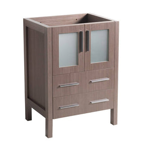 Fresca FCB6224GO Torino 24" Gray Oak Modern Bathroom Cabinet