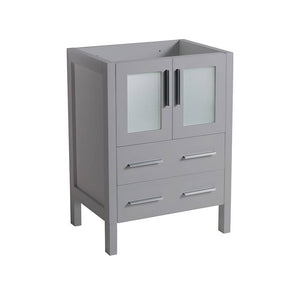 Fresca FCB6224GR Torino 24" Grey Modern Bathroom Cabinet