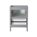 Fresca FCB6224GR Torino 24" Grey Modern Bathroom Cabinet