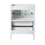 Fresca FCB6224WH Torino 24" White Modern Bathroom Cabinet