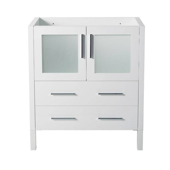 Fresca FCB6230WH Torino 30" White Modern Bathroom Cabinet