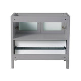 Fresca FCB6236GR Torino 36" Gray Modern Bathroom Cabinet