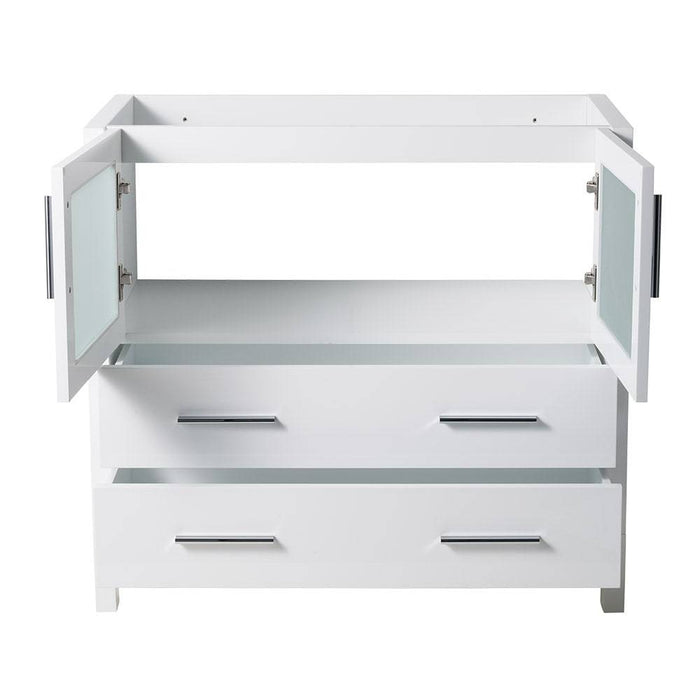 Fresca FCB6236WH Torino 36" White Modern Bathroom Cabinet