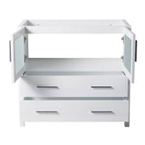 Fresca FCB6236WH Torino 36" White Modern Bathroom Cabinet