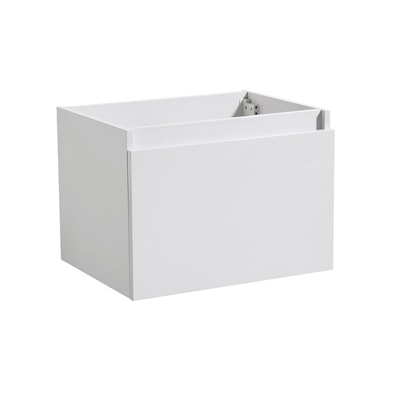 Fresca FCB8007WH Mezzo 30" White Wall Hung Modern Bathroom Cabinet