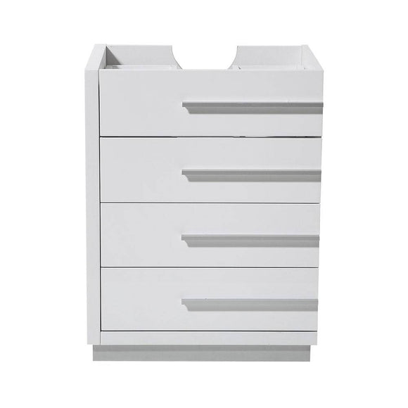 Fresca FCB8024WH Livello 24" White Modern Bathroom Cabinet