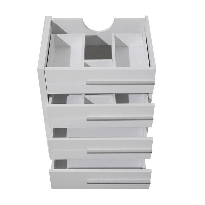 Fresca FCB8024WH Livello 24" White Modern Bathroom Cabinet