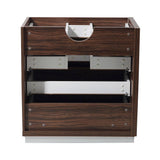 Fresca FCB8030GW Livello 30" Walnut Modern Bathroom Cabinet