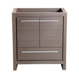 Fresca FCB8130GO Allier 30" Gray Oak Modern Bathroom Cabinet