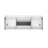 Fresca FCB8360GG-D Valencia 60" Dark Slate Gray Wall Hung Double Sink Modern Bathroom Cabinet