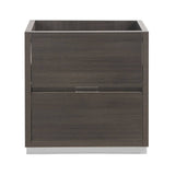 Fresca FCB8430GO Valencia 30" Gray Oak Free Standing Modern Bathroom Cabinet