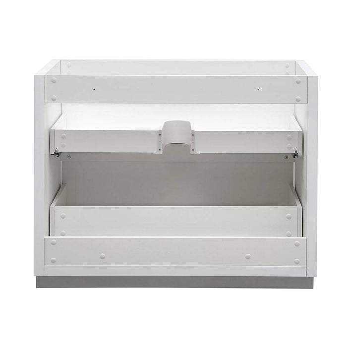 Fresca FCB8442WH Valencia 40" Glossy White Free Standing Modern Bathroom Cabinet